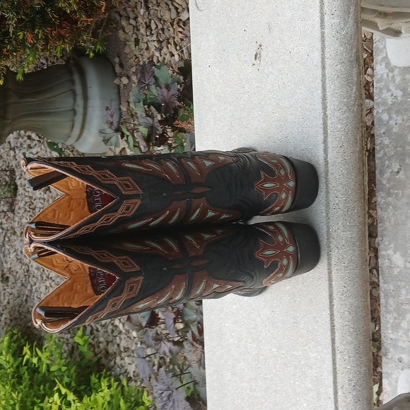 Old Gringo Women's Monarca Boot     Intricate Stitching GUC. size 9 - Picture 5 of 14